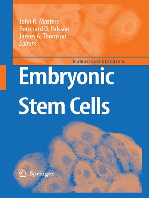 cover image of Embryonic Stem Cells
